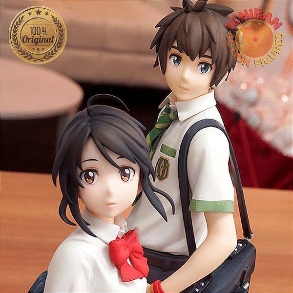 PACK MITSUHA E TAKI YOUR NAME POPUP PARADE 100% ORIGINAL LACRADO