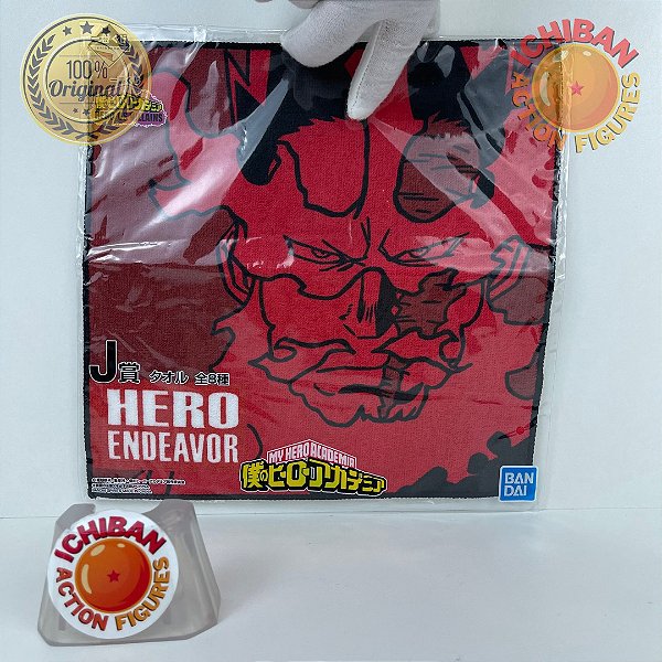 TOALHA ENDEAVOR ICHIBAN KUJI HEROES VS VILAINS 100% ORIGINAL LACRADO