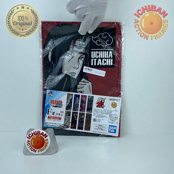 TOALHA NARUTO SHIPPUDEN UCHIHA ITACHI 100% ORIGINAL LACRADO