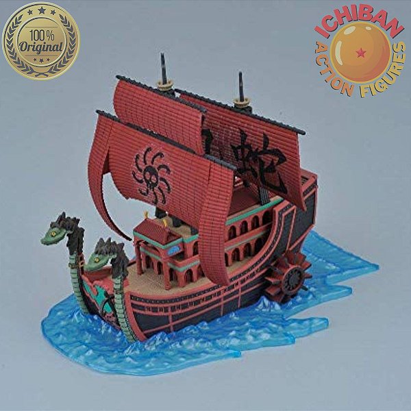 NINE SNAKE BARCO BOA HANCOCK MODEL KIT BANDAI 100% ORIGINAL LACRADO