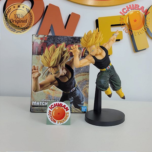 TRUNKS SSJ MATCH MAKERS BANPRESTO 100% ORIGINAL COM CAIXA