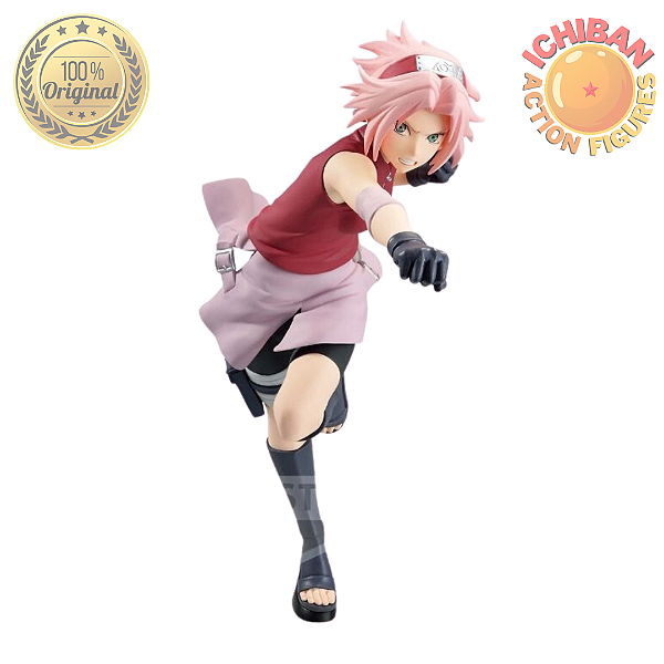 HARUNO SAKURA NARUTO SHIPPUDEN VIBRATION STARS BANPRESTO 100% ORIGINAL LACRADO