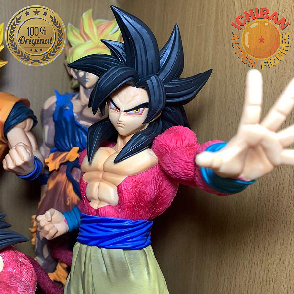 Review Boneco do Goku SSJ4 GIGANTE - Giochi Preziosi 