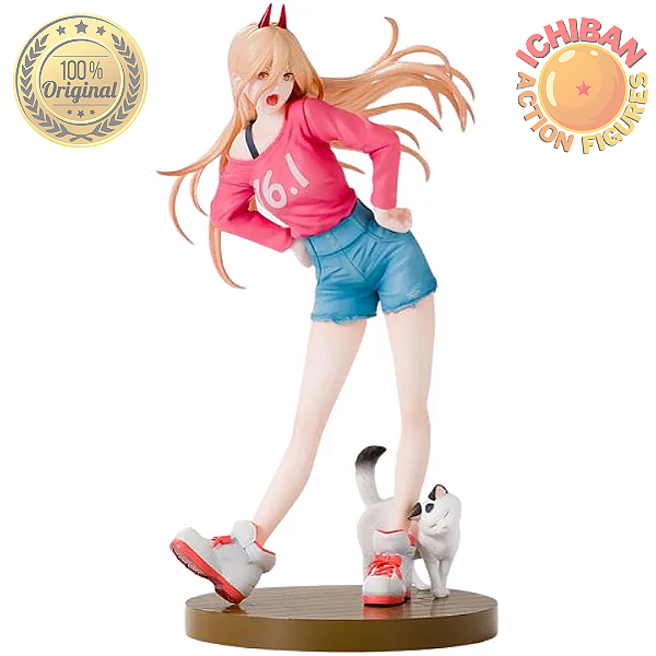 POWER COM MIAUZIN CHAINSAW MAN LUMINASTA SEGA 100% ORIGINAL LACRADO