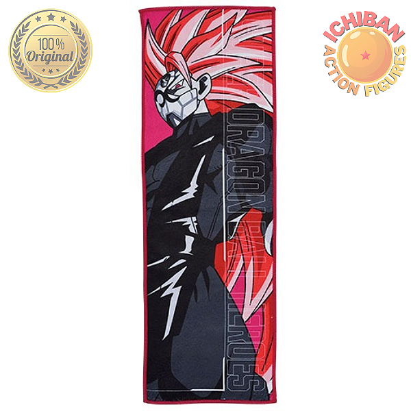 TOALHA GOKU BLACK MASCARADO SSJ3  DRAGON BALL HEROES ICHIBAN KUJI 100% ORIGINAL LACRADO