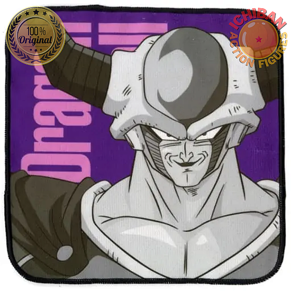 TOALHA REI COLD DRAGON BALL Z LETRA J ICHIBAN KUJI 100% ORIGINAL LACRADO