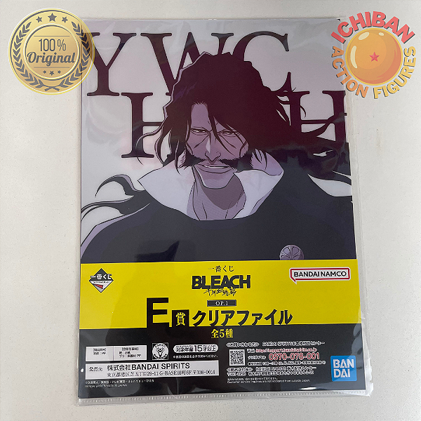 PASTA DUPLA BLEACH YHWACH E YAMAMOTO ICHIBAN KUJI 100% ORIGINAL LACRADO