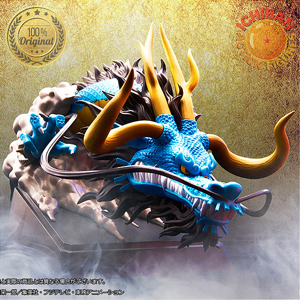 CABEÇA KAIDO FORMA DRAGÃO LAST ONE ICHIBAN KUJI  100% ORIGINAL LACRADO
