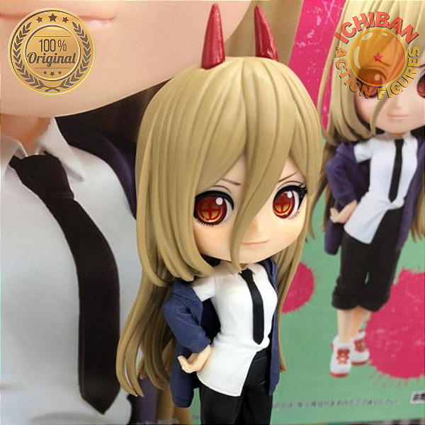 POWER CHAINSAW MAN QPOSKET 100 ORIGINAL LACRADO ICHIBAN ACTION FIGURES