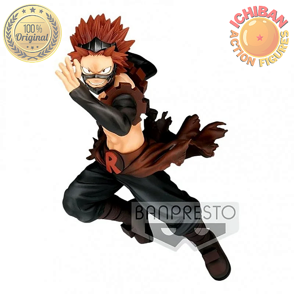 EIJIRO KIRISHIMA RED RIOT MY HERO ACADEMIA THE AMAZING HEROES VOL. 17 BANPRESTO 100% ORIGINAL LACRADO