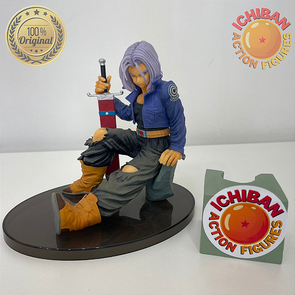 TRUNKS DRAGON BALL Z BWFC FORMA BASE BANPRESTO 100% ORIGINAL SEM CAIXA