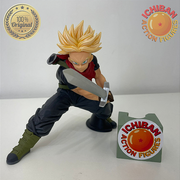 TRUNKS SSJ DB HEROES TRANSCENDENT BANPRESTO 100% ORIGINAL SEM CAIXA
