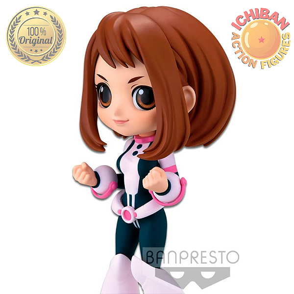 OCHACO URARAKA QPOSKET BANPRESTO 100% ORIGINAL SEM CAIXA