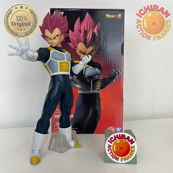 VEGETA SSJ GOD MASTERLISE ICHIBAN KUJI 100% ORIGINAL COM CAIXA