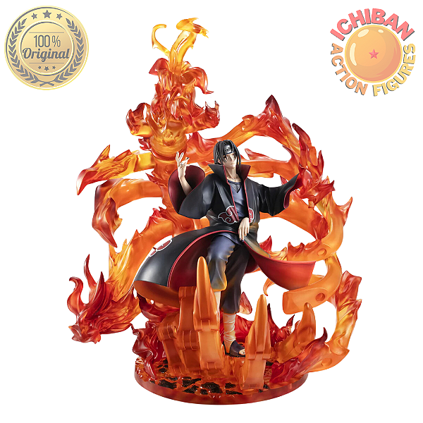 UCHIHA ITACHI DIORAMA SUSANO NARUTO SHIPPUDEN GEM SERIES MEGAHOUSE REGULAR ED. 100% ORIGINAL LACRADO