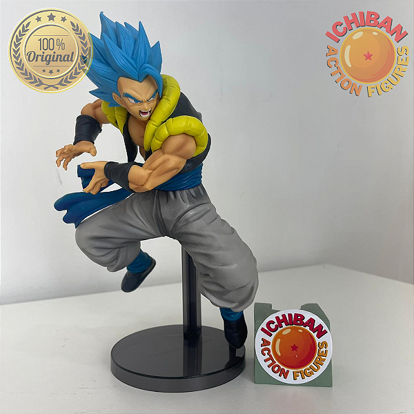 GOGETA SSJ BLUE SUPER KAMEHAMEHA BANPRESTO 100% ORIGINAL SEM CAIXA