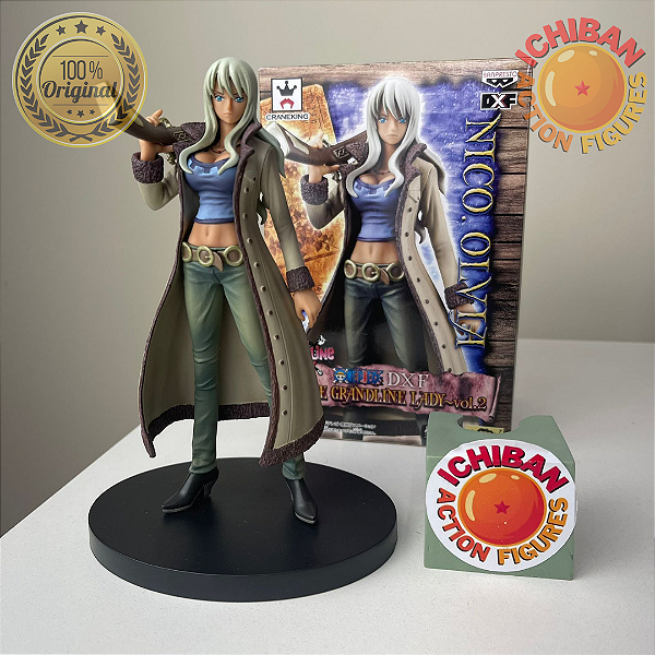 NICO OLIVIA ONE PIECE DXF VOL.2 BANPRESTO 100% ORIGINAL COM CAIXA