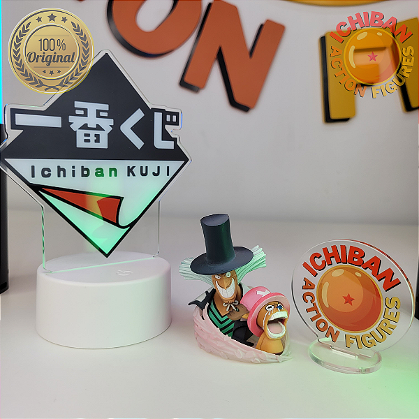 BUSTO DO CHOPPER COM O DOUTOR ONE PIECE BANPRESTO 100% ORIGINAL SEM CAIXA