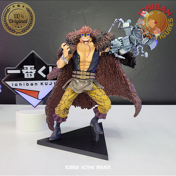 EUSTASS KID ONE PIECE BEST OF OMNIBUS MASTERLISE EXPIECE ICHIBAN KUJI LETRA E BANDAI 100% ORIGINAL COM CAIXA