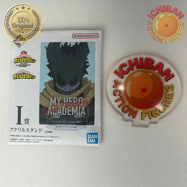 ACRÍLICO ALEATÓRIO MY HERO ACADEMIA LETRA I ICHIBAN KUJI