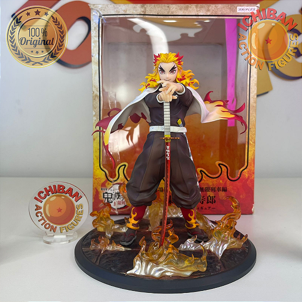 KYOJURO RENGOKU DEMON SLAYER ONIGIRI SEGA 100% ORIGINAL SEM CAIXA - ICHIBAN  ACTION FIGURES