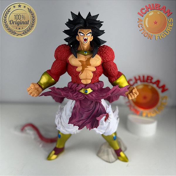 BROLY SSJ4 DRAGON BALL HEROES KING CLUSTER MASTERLISE ICHIBAN KUJI LETRA A BANDAI 100% ORIGINAL SEM CAIXA