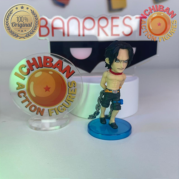 PORTGAS D. ACE ONE PIECE WCF BANPRESTO 100% ORIGINAL SEM CAIXA