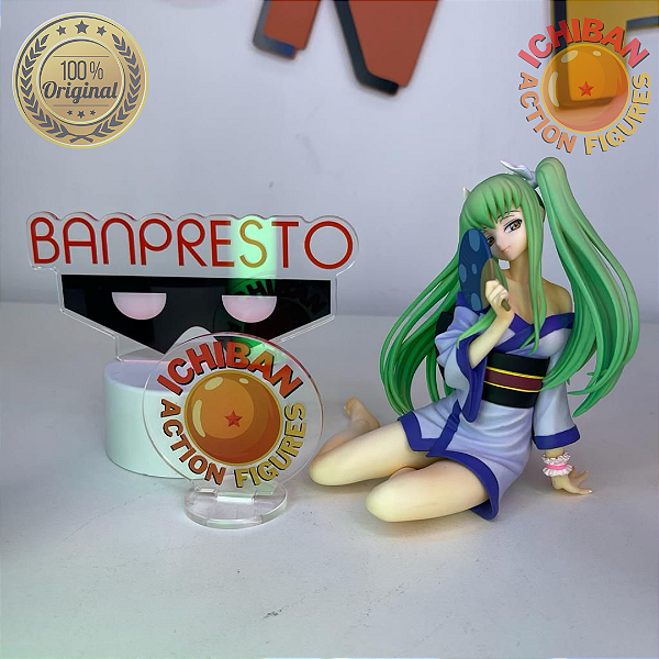 C.C. KIMONO VER. CODE GEAS BANPRESTO 100% ORIGINAL SEM CAIXA