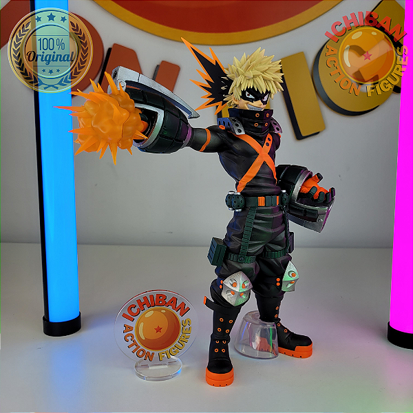 KATSUKI BAKUGO GOD DYNAMIGHT MY HERO ACADEMIA FIGHT ON! MASTERLISE ICHIBAN KUJI LETRA B BANDAI 100% ORIGINAL SEM CAIXA