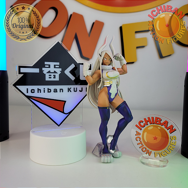 MIRKO RABBITT MY HERO ACADEMIA TOP 5 ICHIBAN KUJI LETRA E BANDAI 100% ORIGINAL SEM CAIXA