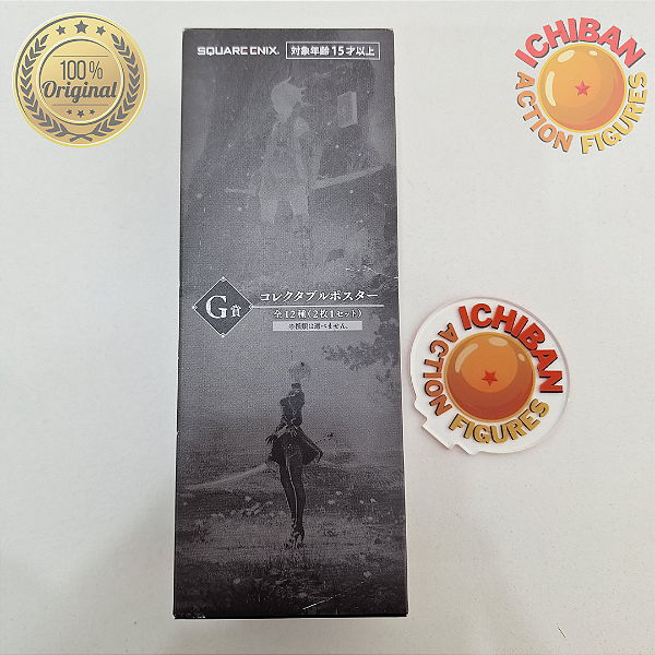 CONJUNTO ARTWORK PÔSTER ALEATÓRIO NIER 10TH ANNIVERSARY KUJI PRIZE G SQUARE ENIX 100% ORIGINAL
