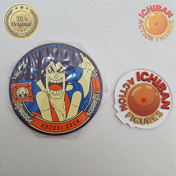 PORTA COPO ODEN ONE PIECE ICHIBAN KUJI 100% ORIGINAL LACRADO