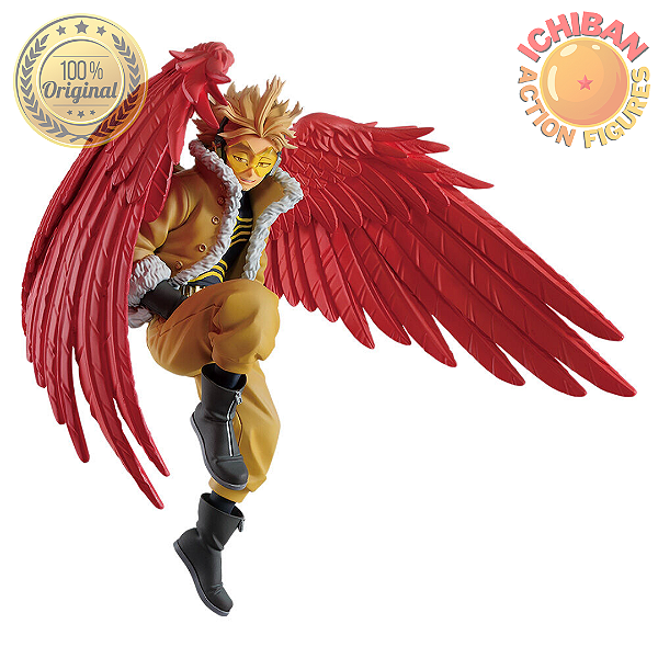 TAKAMI KEIGO HAWKS MY HERO ACADEMIA HEROES VS VILLAINS! MASTERLISE ICHIBAN KUJI LAST ONE BANDAI 100% ORIGINAL COM CAIXA