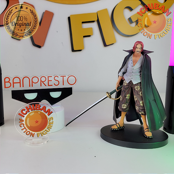 SHANKS ONE PIECE DXF BANPRESTO 100% ORIGINAL SEM CAIXA