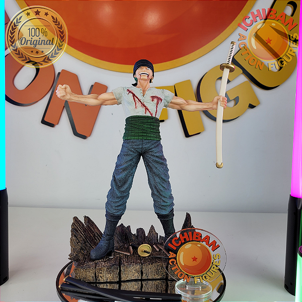 RORONOA ZORO VS. MIHAWK ONE PIECE DITAISHE STUDIO 1/8 100% ORIGINAL