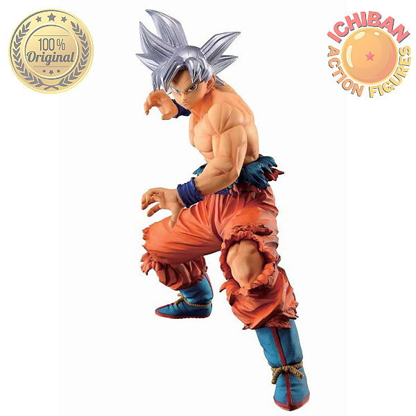 SON GOKU UI COMPLETO DRAGON BALL SUPER ULTIMATE VARIATION MASTERLISE  ICHIBAN KUJI BANDAI 100% ORIGINAL SEM CAIXA