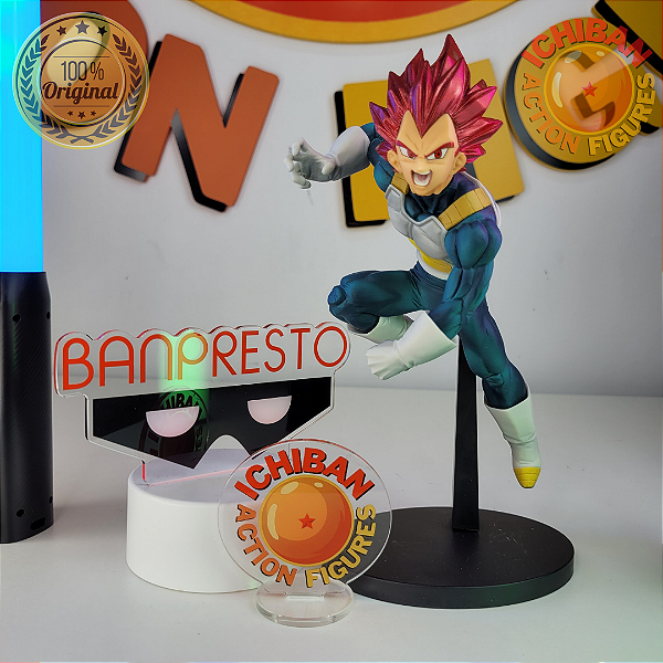 Dragon Ball Z- Vegeta Ssj 20 Cm Com Base Sem Caixa