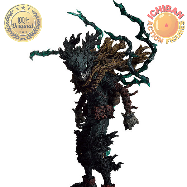 IZUKU MIDORIYA DEKU DARK OLHANDO PARA TRÁS MY HERO ACADEMIA ICHIBAN KUJI LETRA  A BANDAI 100% ORIGINAL LACRADO