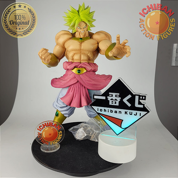 BROLY SSJ FULL POWER 94 DRAGON BALL Z KING CLUSTER MASTERLISE ICHIBAN KUJI LETRA D BANDAI 100% ORIGINAL SEM CAIXA