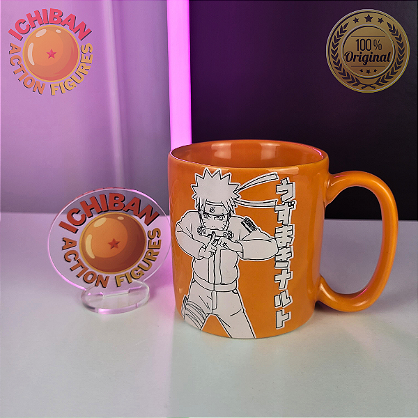 CANECA UZUMAKI NARUTO RETA NARUTO SHIPPUDEN 100% ORIGINAL LICENCIADO VIZ MIDIA