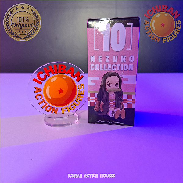 KAMADO NEZUKO SENTADA DEMON SLAYER NEZUKO COLLECTION WCF VOL.2 BANPRESTO 100% ORIGINAL LACRADO