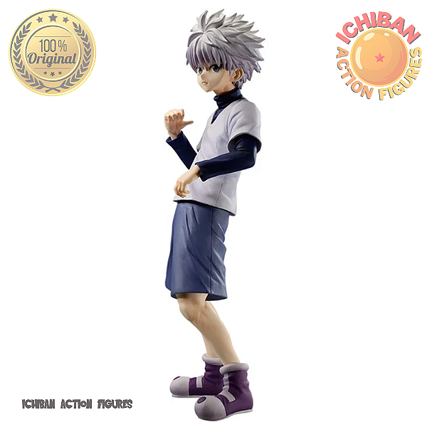 KILLUA ZOLDYCK HUNTER X HUNTER MASTERLISE ICHIBAN KUJI LETRA B BANDAI 100% ORIGINAL LACRADO