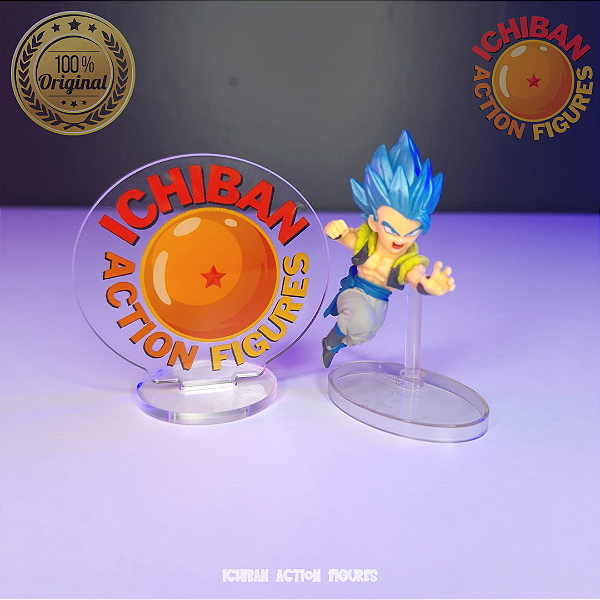 GOGETA SSJ BLUE DRAGON BALL SUPER ADVERGE MINI BANPRESTO 100% ORIGINAL SEM CAIXA