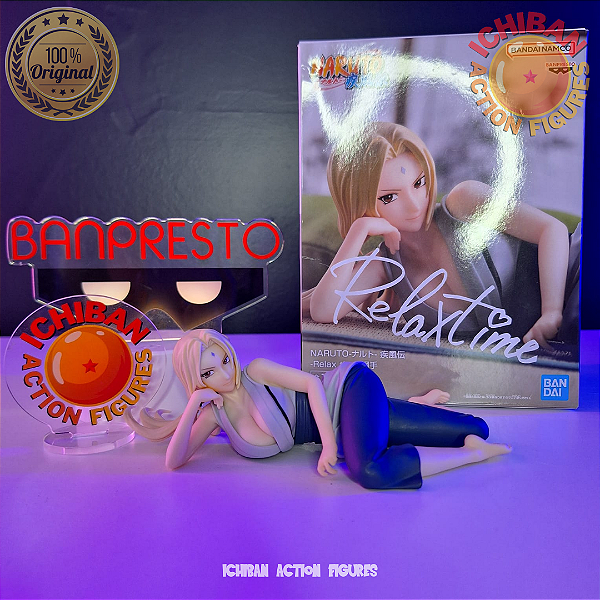 SENJU TSUNADE NARUTO RELAX TIME BANPRESTO 100% ORIGINAL COM CAIXA
