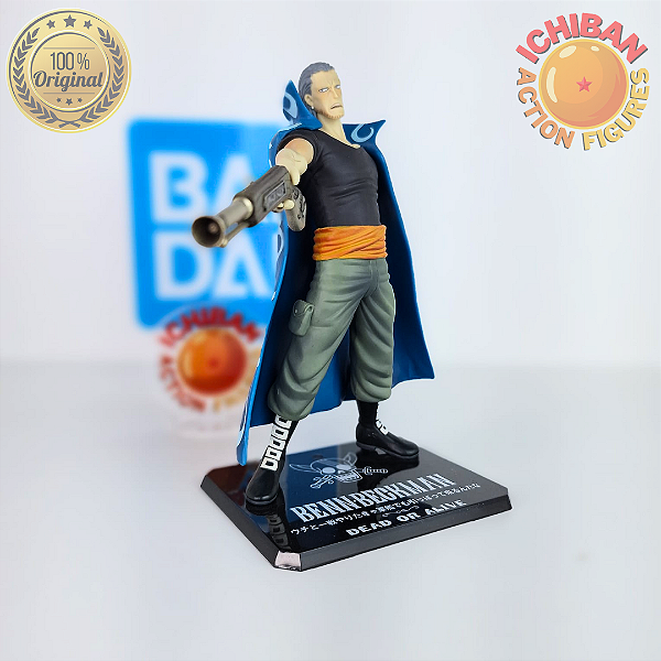 BEN BECK ONE PIECE RED-HAIRED PIRATES FIGUARTS ZERO BANDAI 100% ORIGINAL SEM CAIXA *FALTA 01 BRAÇO EXTRA*