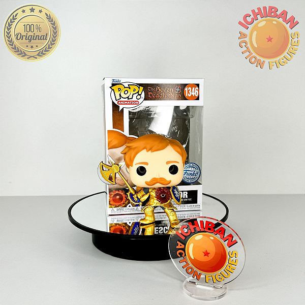 ESCANOR THE SEVEN DEADLY SINS METALLIC VER. FUNKO POP 1346 100% ORIGINAL LACRADO