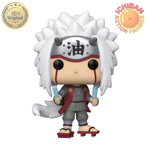 JIRAIYA NARUTO SHIPPUDEN FUNKO POP 1025 100% ORIGINAL LACRADO