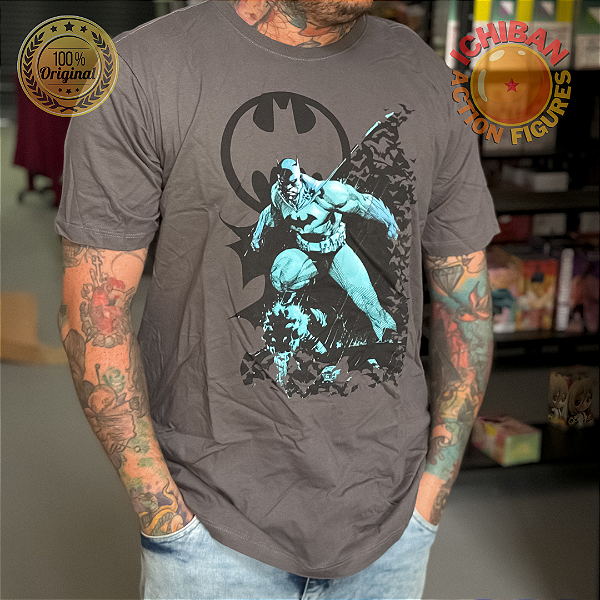 CAMISETA BATMAN DC COMICS CHUMBO ONE PIECE GG 100% ORIGINAL LICENCIADA DC