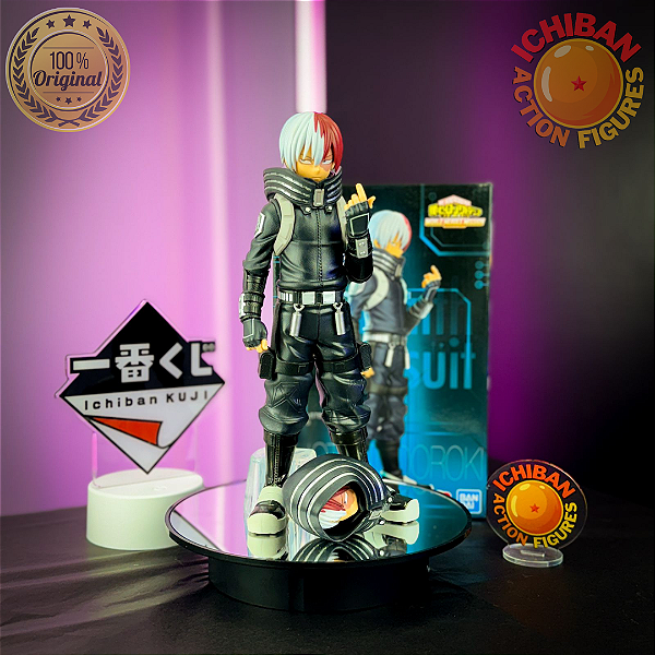 SHOTO TODOROKI MY HERO ACADEMIA WORLD HEROES MISSION MASTERLISE ICHIBANSHO EMOVING BANDAI 100% ORIGINAL COM CAIXA