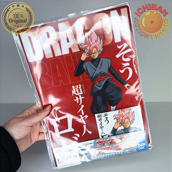 PASTA DUPLA ALEATÓRIA DRAGON BALL ICHIBAN KUJI BANDAI 100% ORIGINAL LACRADO